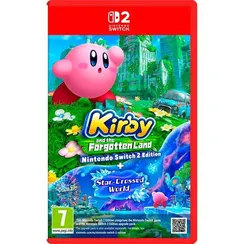 Kirby and the Forgotten Land + Star Crossed World(Nintendo Switch 2, Английская версия, Новый)