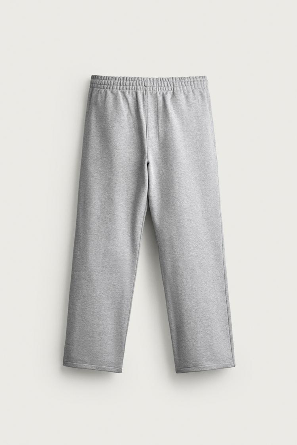 ZARA БРЮКИ-ДЖОГГЕРЫ RELAXED FIT, СЕРЫЙ МЕЛАНЖ