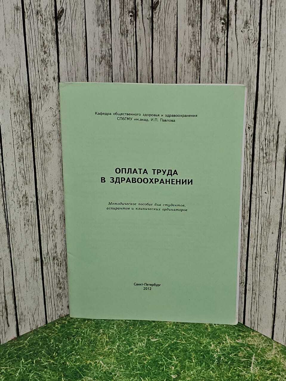 Оплата труда в здравохранении. Методическое пособие для студентов, аспирантов и клинических ординаторов