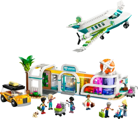 Конструктор LEGO Friends 42656 Аэропорт Хартлейк-Сити и самолет