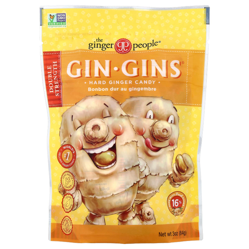 The Ginger People, Gin Gins®, имбирная конфета, 84 г (3 унции)