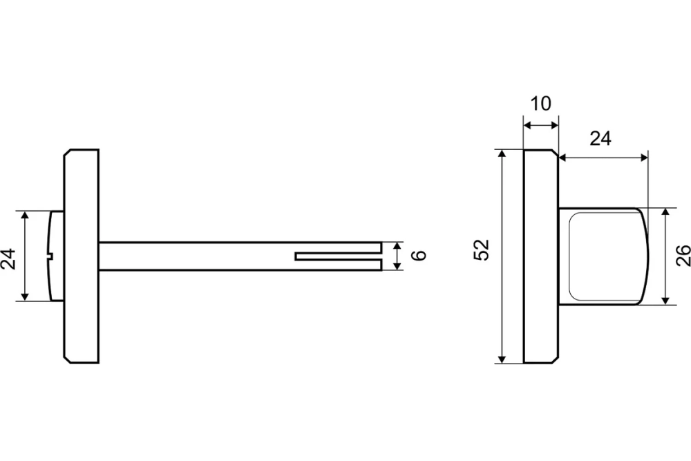 Накладка фиксатор Palladium RS AB/CP BK УТ-00000077