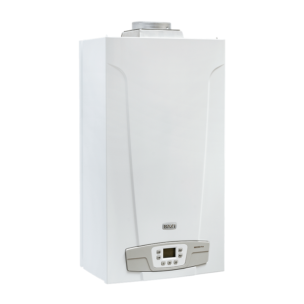 Котёл газовый настенный, Baxi ECO4S 24 F, двухконтурный, турбированный