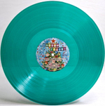 Сборник / С Новым Годом! — Песни Для Хорошего Настроения! (Coloured Green Vinyl)(LP)
