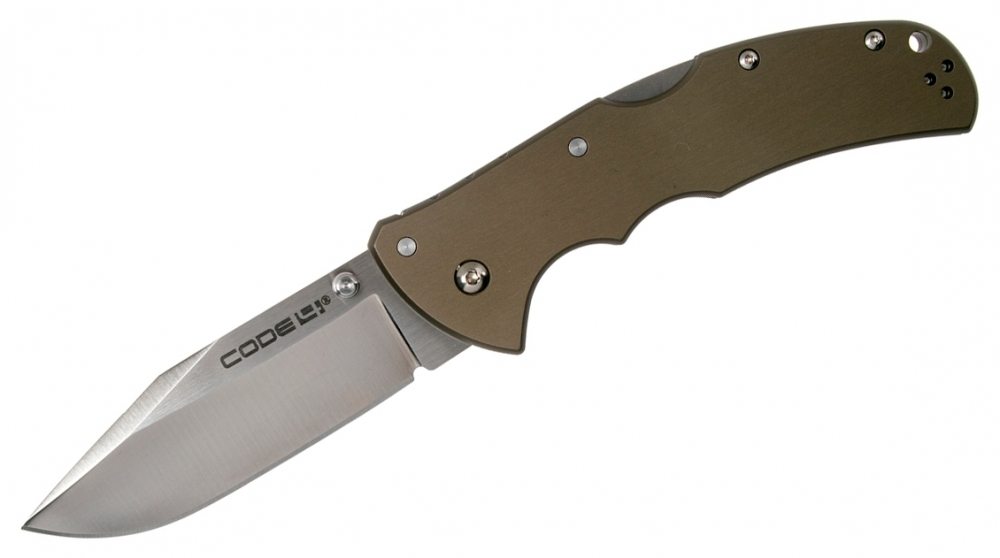 Складной нож Cold Steel 58PC Code-4 Clip Point Сталь S35VN