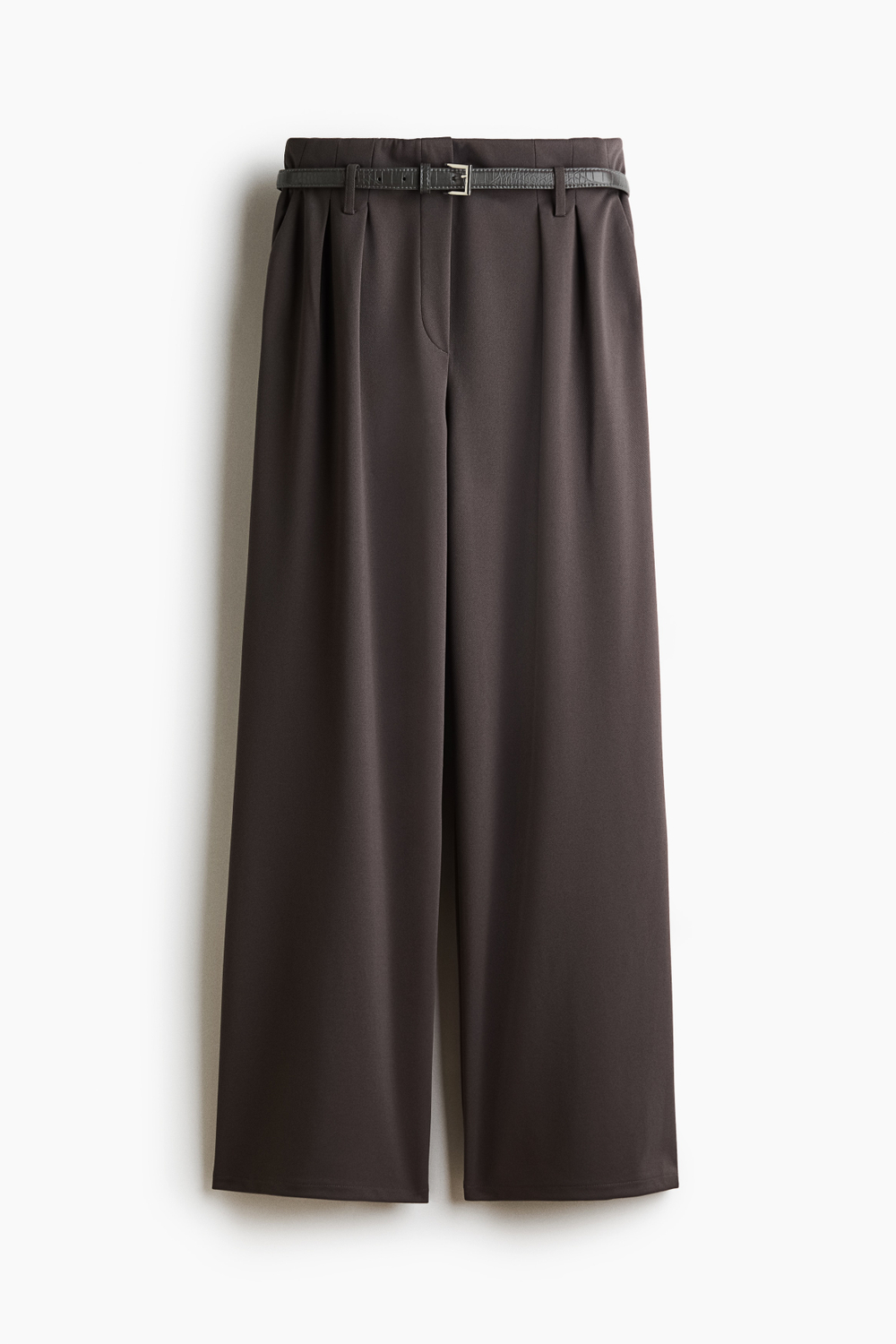 Широкие брюки с ремнём - H&M