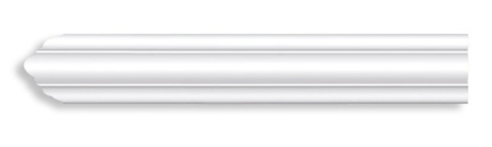 Молдинг гладкий Decomaster 96206F гибкий 44х44х2400мм