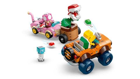 Конструктор LEGO Super Mario 72044 Mario Kart – Piranha Plant Power-Up Pursuit