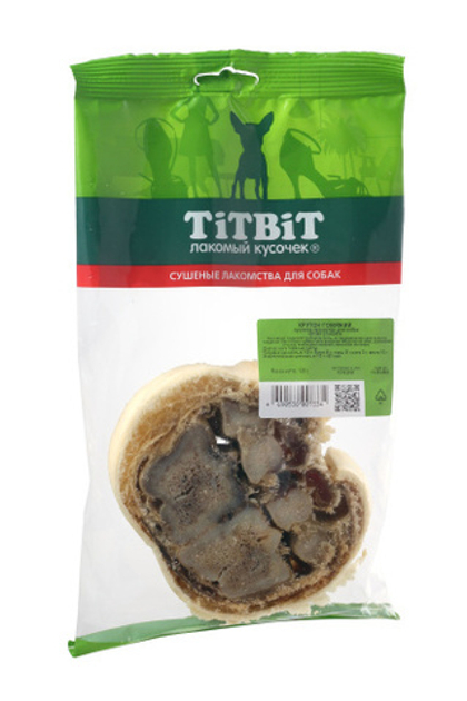 TITBIT Лакомство для собак Крутон говяжий (120 г)