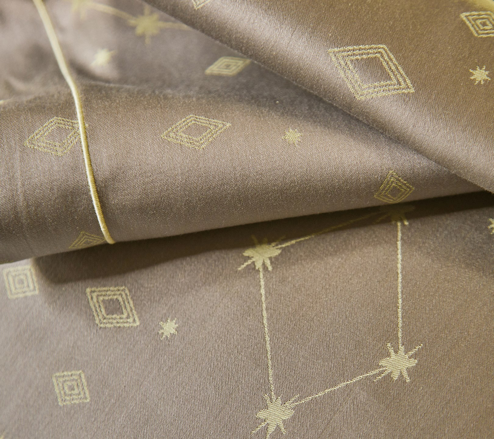 Постельное белье CONSTELLATIONS CITRUSпододеяльник 200х220 Blanc des Vosges 2 спальное евро Желтый / Зеленый