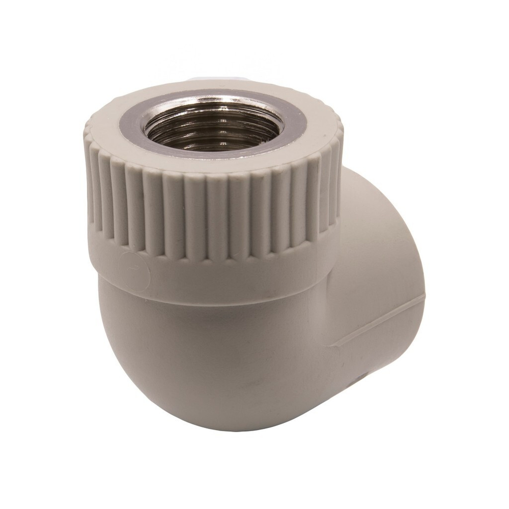 Уголок комб. вн 25х1/2'' EVER® СЕРЫЙ (Россия)