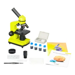Микроскоп Levenhuk Rainbow 2L Lime\Лайм - комплектация и аксессуары