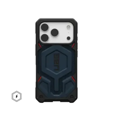 UAG Monarch Pro Kevlar® with MagSafe Series Case for Apple iPhone 17 Pro Kevlar Mallard (Синий)