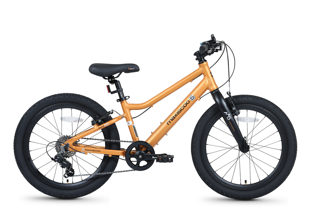 Велосипед 20'' Maxiscoo 5BIKE L Оранжевый Матовый (2026)