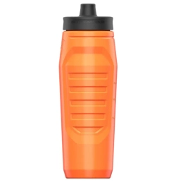 Теннисная бутылка Under Armour Sideline Squeeze 950ml - blaze orange/black