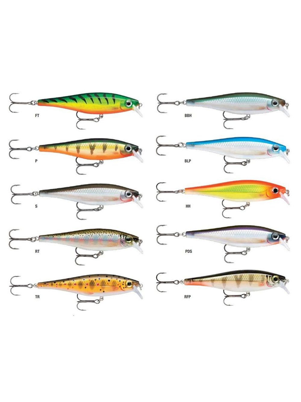 Воблер BX Minnow 07, 7 см, 7 г, цвет RT, плавающий