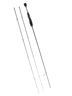 Удилище спиннинговое Fish Crystal Fario NT-2Tips, 2 секции, длина 1.8 м, 2 хлыста (цельн. 0.5-5 г, полая 1-7 г)