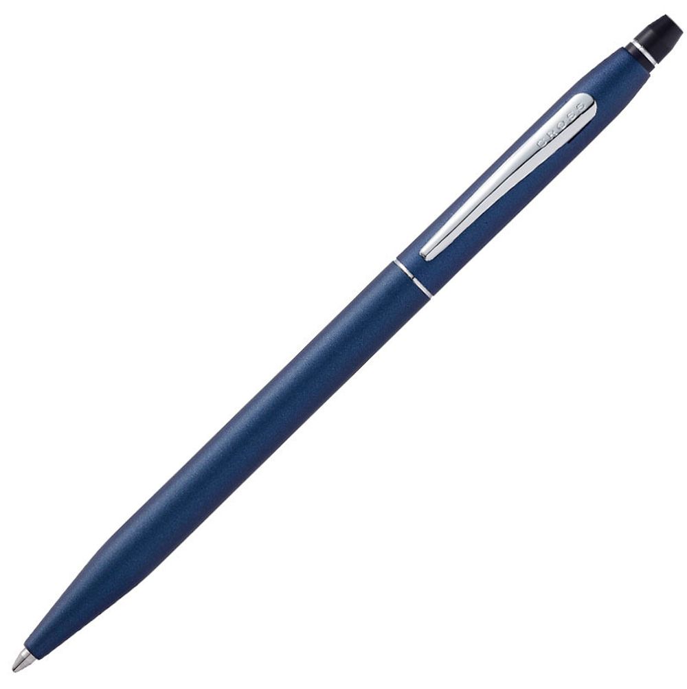 Шариковая ручка Cross Click мат синяя CT с 2 гел стерж Fblack блистер (AT0622S-121)