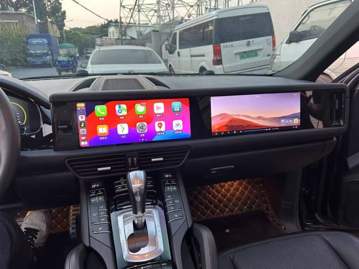 Магнитола для Porsche Cayenne 958 2014-2016 3.0 - RDL монитор 12.3" на Android 13, Быстрая, CarPlay, 4G SIM-слот