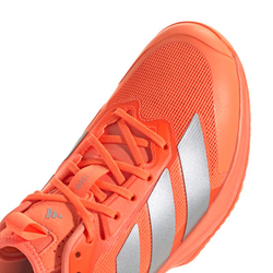 Мужские кроссовки теннисные Adidas Adizero Ubersonic 5 M Clay - lucid orange/silver metallic/core black