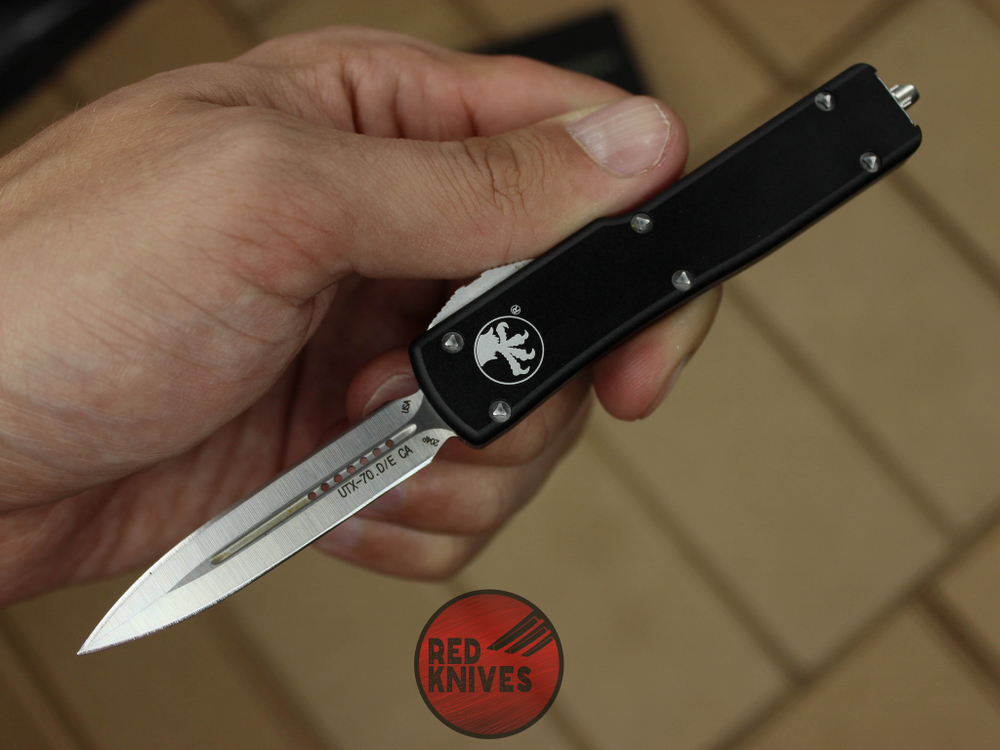 Нож Microtech UTX-70 D/E с обоюдоострым клинком RK-348