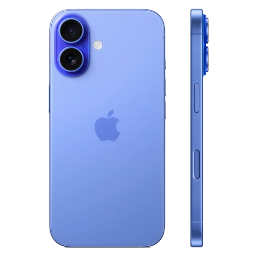 Смартфон Apple iPhone 16 512GB, Dual Sim, Ultramarine (Фиолетовый)