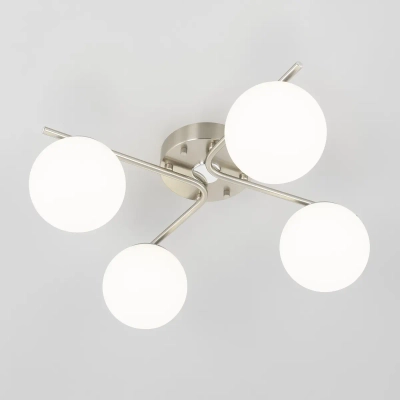 Citilux Адам Смарт CL228A141 RGB LED Умная люстра Матовый Хром