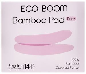Бамбуковые гигиенические прокладки 240 мм 14шт/уп (ECO BOOM)