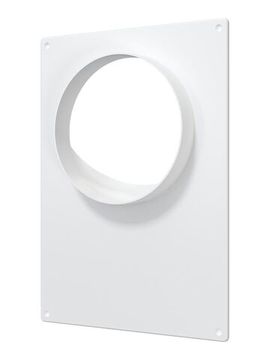 Площадка торцевая ПТП фланец D125 180х250 пластик ERA