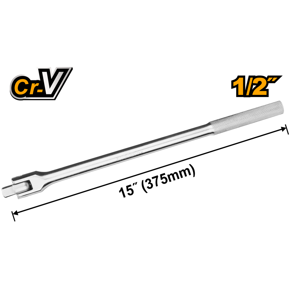 Вороток шарнирный INGCO HFXH012151 INDUSTRIAL 1/2" 375 мм Вороток шарнирный INGCO HFXH012151 INDUSTRIAL 1/2" 375 мм