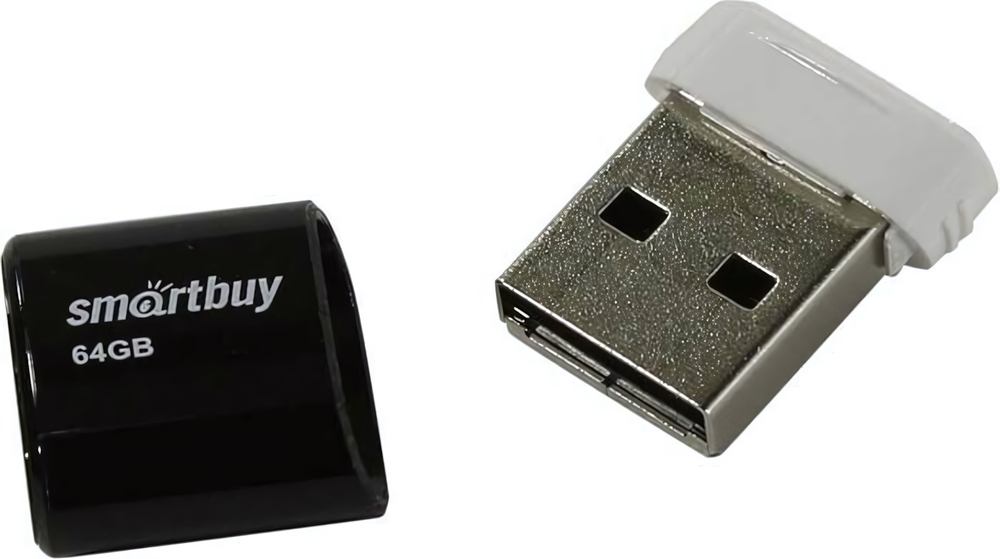 Флеш-накопитель 64 Gb Smartbuy Lara Black