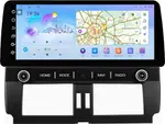 Магнитола для Toyota Land Cruiser Prado 150 2013-2017 (рамка LUX) - FarCar S500+TS10 монитор 12.3" 2K QLED на Android 14, Быстрая, CarPlay, 4G SIM-слот