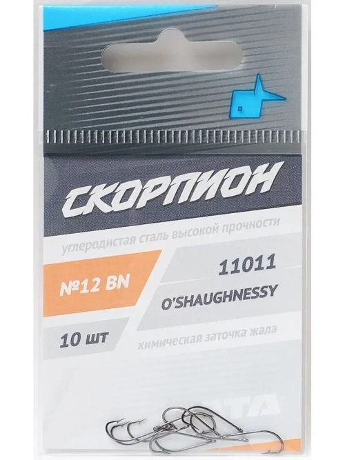Крючок "O'Shaughnessy" (Скорпион) №12