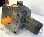VP2-40-35 - Пластинчатый регулируемый насос, с рабочим объемом 22,2 см3, диапазон регулировки давления 15-35 бар, аналог насосов PVE-023PC2-R90B/30N и PVT-322/35