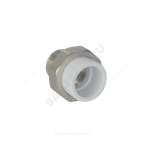 Муфта PP-R комбинированная разъемная белая Дн 20х3/4" НР VALFEX 10156120