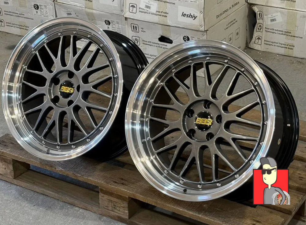 Комплект дисков BBS LM 19x8.5/9.5 et22/25 5x112/5x114.3