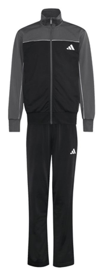 Boys' Спортивный костюм Adidas Junior Tricot Colour Pop - grey six/black/white