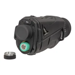 Тепловизионный монокуляр Hunter HR215 256х192, AI 384x288, D15, WiFi - открытый батарейный отсек с аккумулятором
