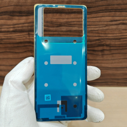 Крышка для Infinix Note 40 Pro Оригинальная (заднее стекло) цвет: Жёлтый / Золотой