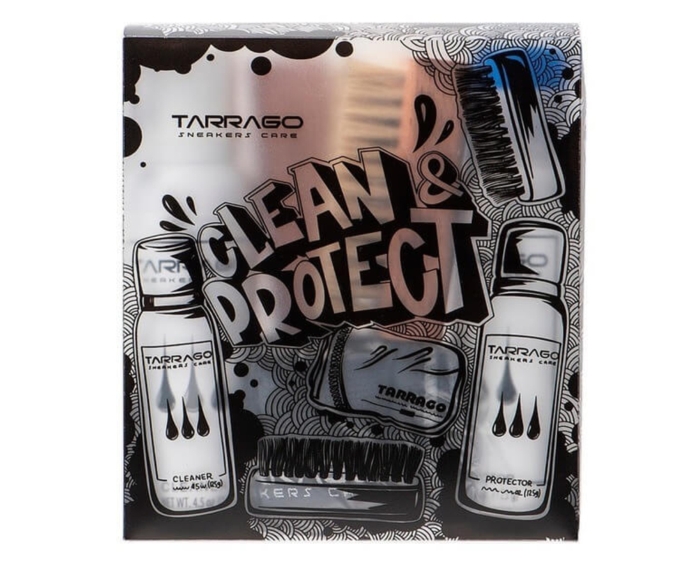 Набор TARRAGO SNEAKERS CLEAN & PROTECT для ухода за кроссовками
