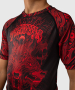 Рашгард детский Venum Wolf Atak Black/Red