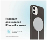 Беспроводное зарядное устройство для Iphone MagSafe Charger (Магсейф), белый, 15 Вт