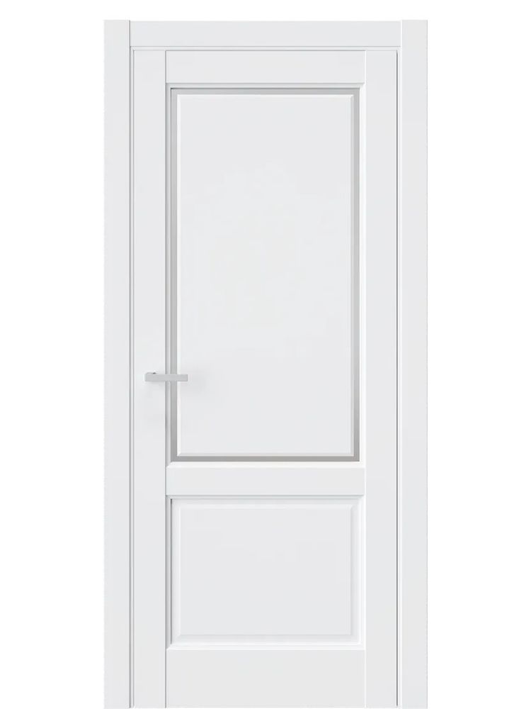 ДВЕРИ WestStyle  LVT 3Е Emlayer Белый/ Белое Сатинат ДО
