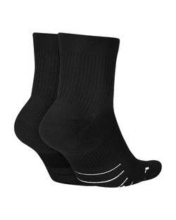 Носки черные Nike Multiplier (2 пары)