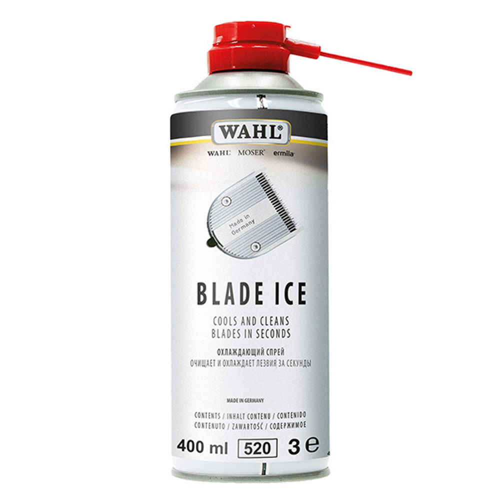 Спрей охлаждающий для ухода за ножами машинок Wahl Blade Ice 400мл