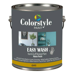 CS415 COLORSTYLE / Benjamin Moore EASY WASH STAIN & SCUFF RESISTANT PAINT MATTE FINISH. Антивандальная матовая краска с повышенной износоустойчивостью.