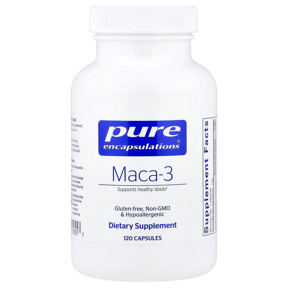 Pure Encapsulations, мака-3, 120 капсул