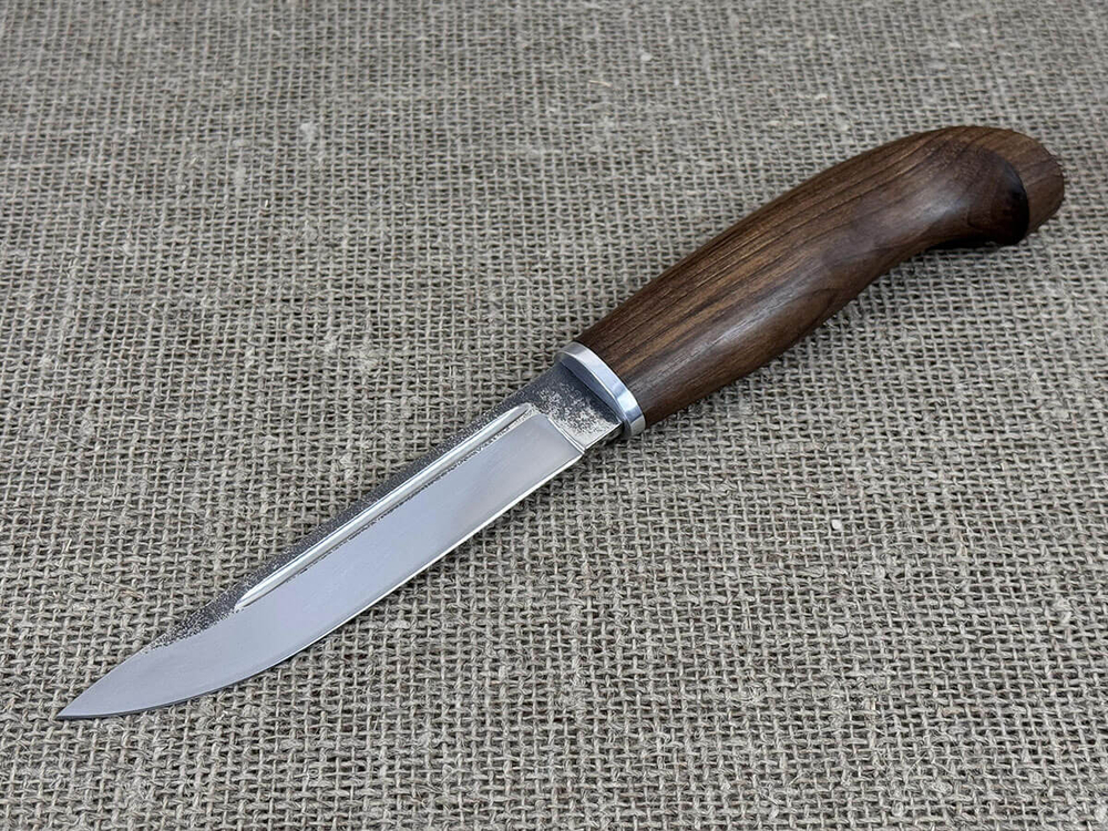 Финский нож Пуукко, сталь 95Х18, рукоять орех