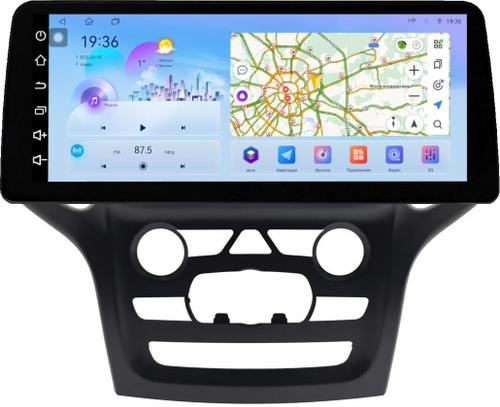Магнитола для Jeep Grand Cherokee WK2 2013-2022 (ШГУ 5") - FarCar S500-TS18 монитор 12.3" 2K QLED на Android 14, Быстрая, CarPlay, 4G SIM-слот