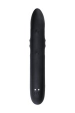 Черный вибратор-кролик Waname D-Splash Hail - 23,8 см. (Цвет: черный)